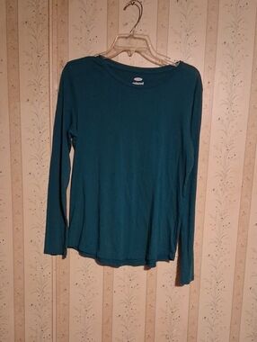 Old Navy Teal Long Sleeve Tee